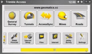 Trimble Access Screenshot