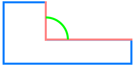 Convex fillet example